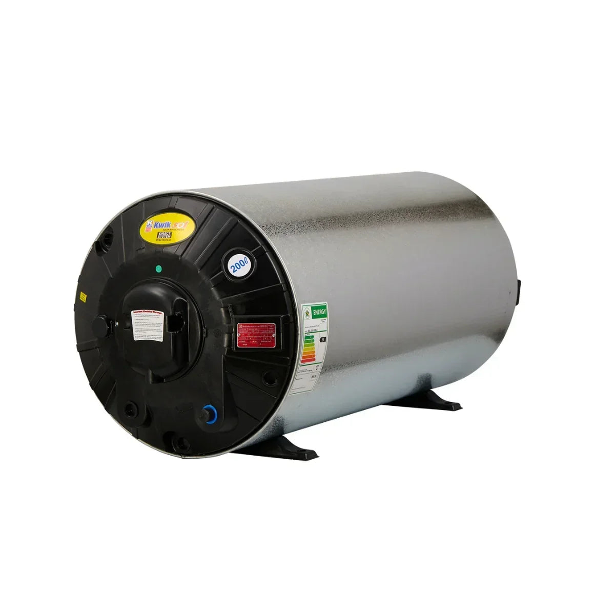 KwikSol 200L 400kPa Direct Solar Geyser