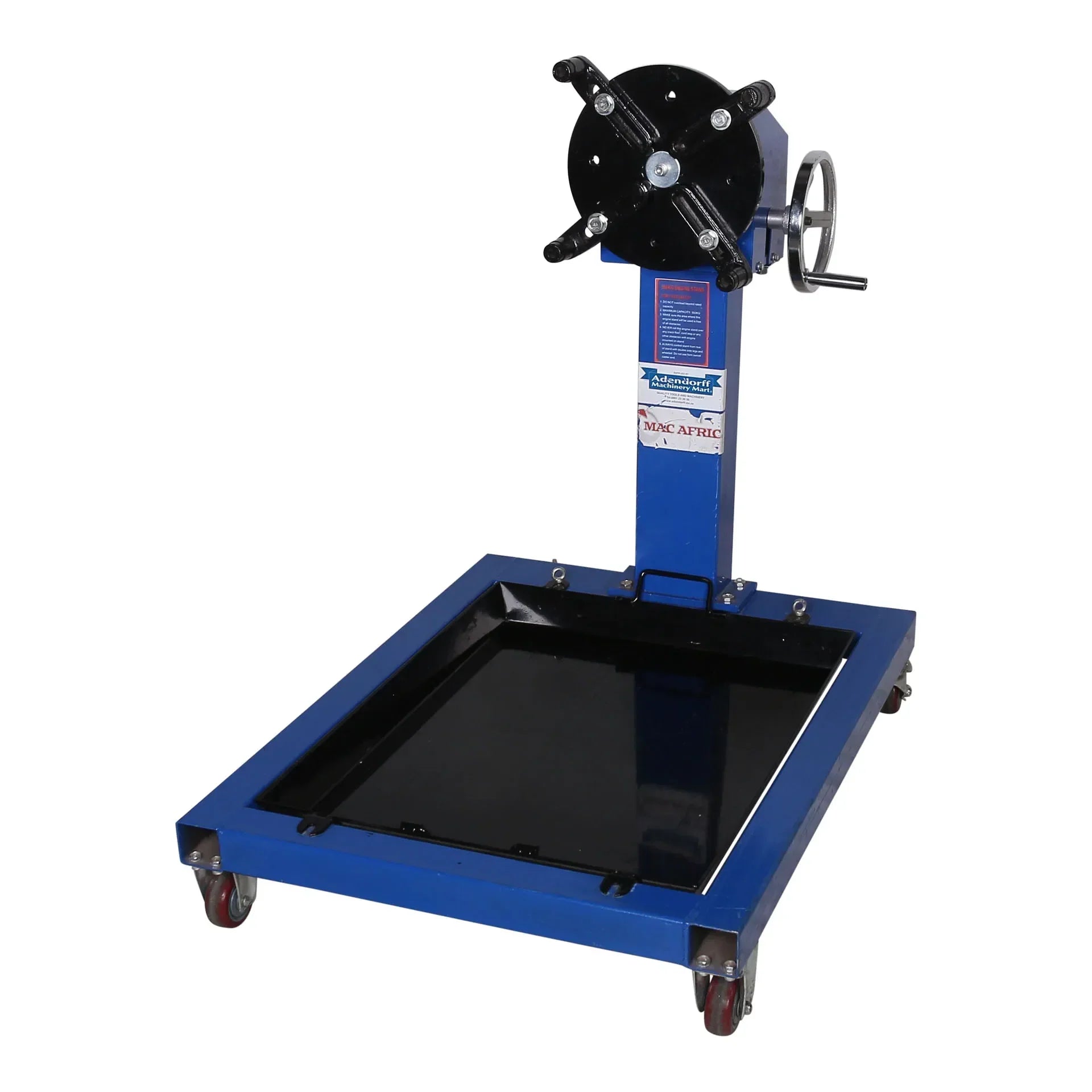 MAC AFRIC 550 KG Professional Engine Stand with Oil Pan & Turbine