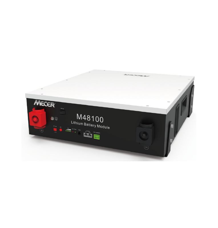 Mecer M48100 4.8kWh Lithium Battery Module – supports up to 40 units in parallel / 100Ah / 48V