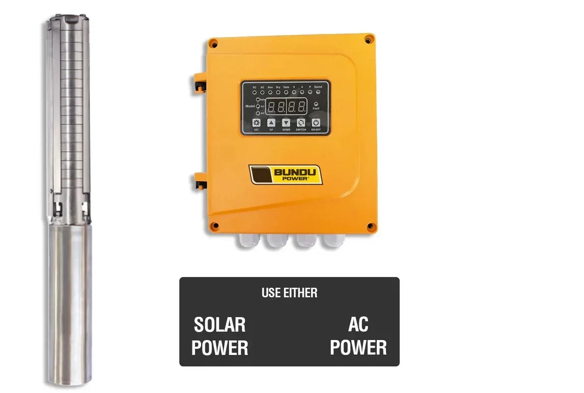Bundu Power 190m 450v Hybrid Borehole Pump